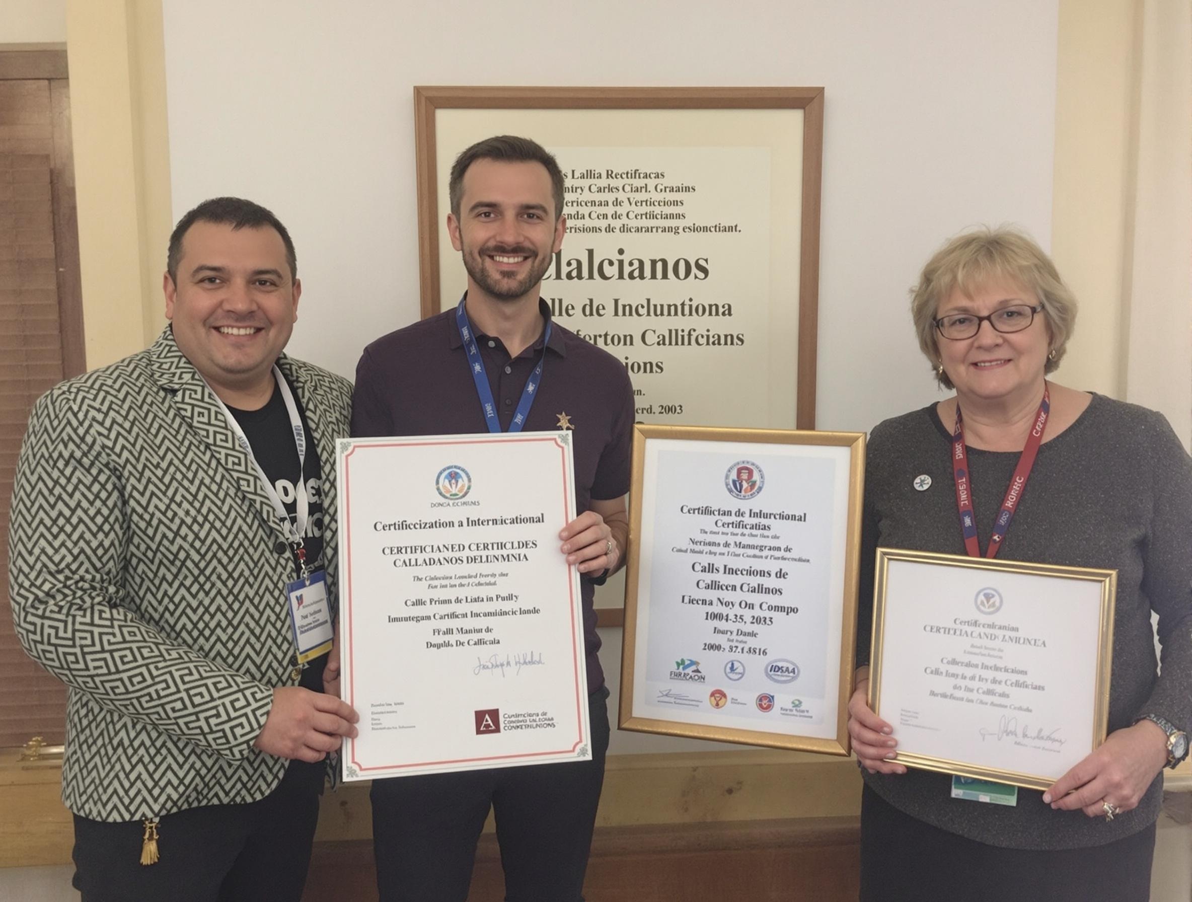 Certificaciones y premios