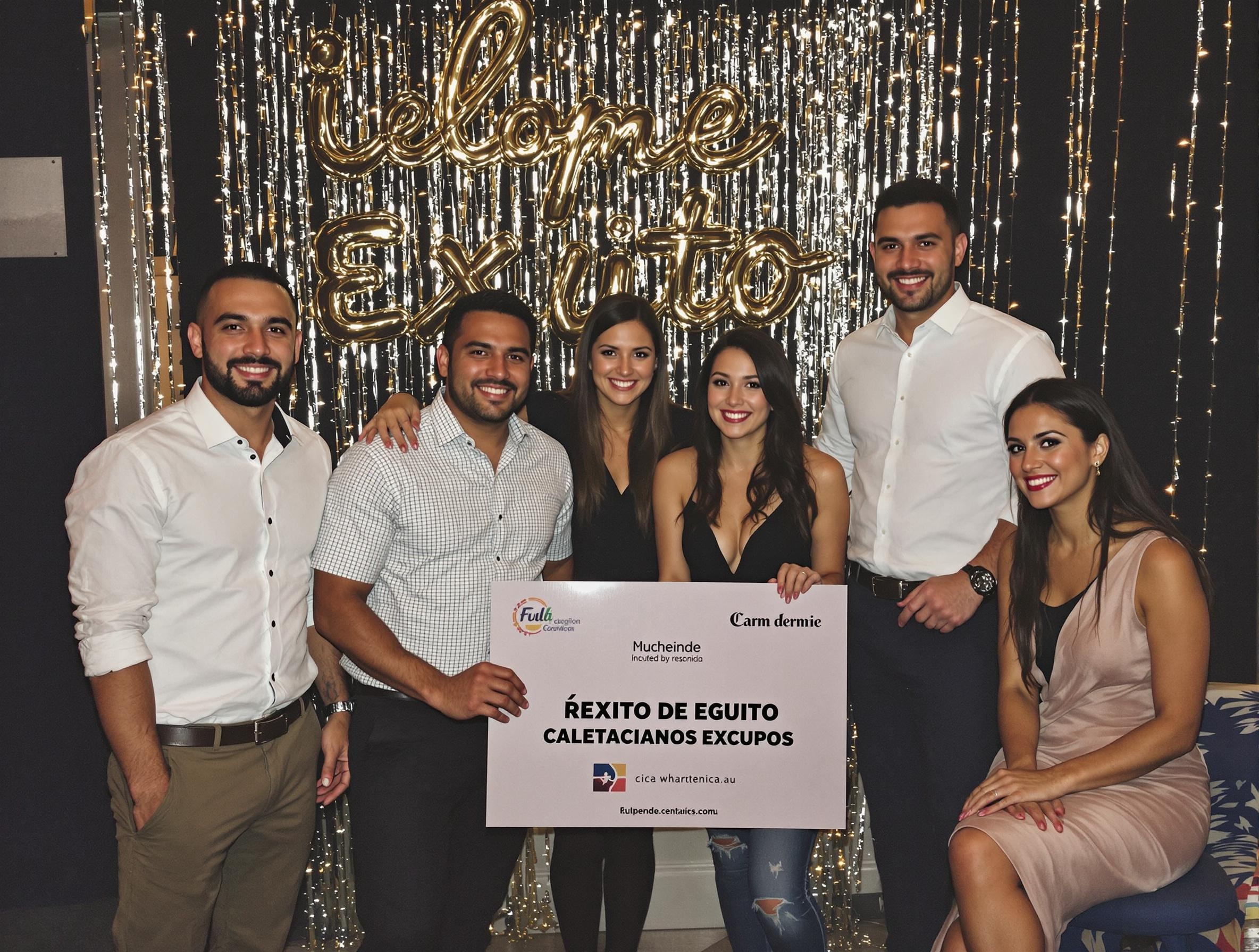 Celebración de éxito
